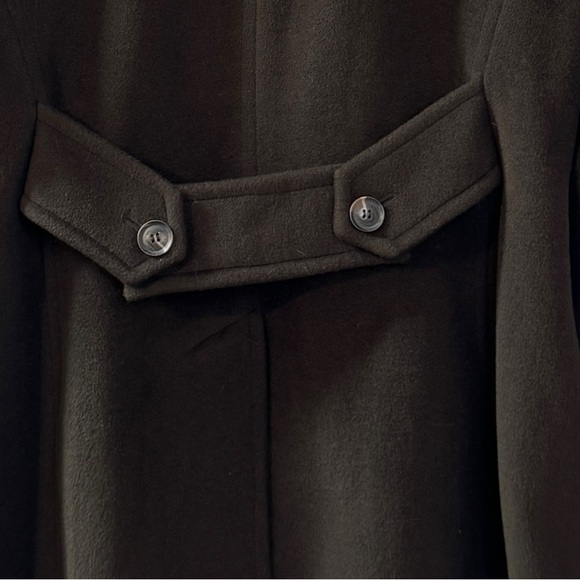 Calvin Klein Angora Rabbit Hair Wool Chocolate Brown Peacoat Like New soft cozy - Picture 5 of 16